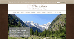 Desktop Screenshot of hotelpetitdahu.com